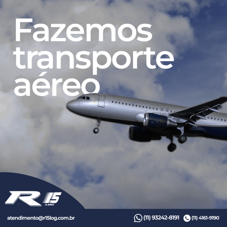 FAZEMOS ENTREGAS AEREAS